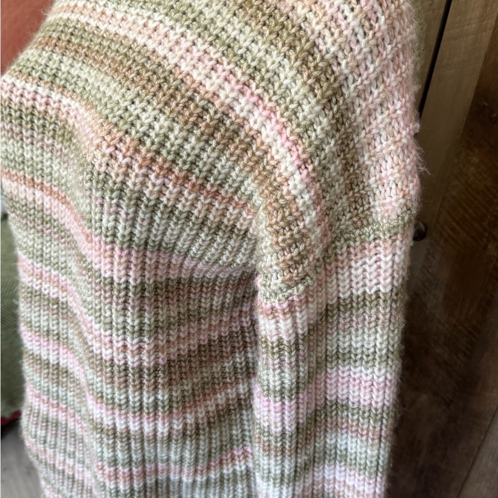 BP Multicolor Striped Crew Neck Sweater New With Tags - Picture 10 of 14